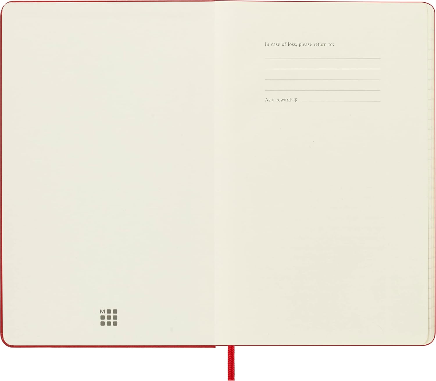 Moleskine Ruled Hard Red 9788862930048_4