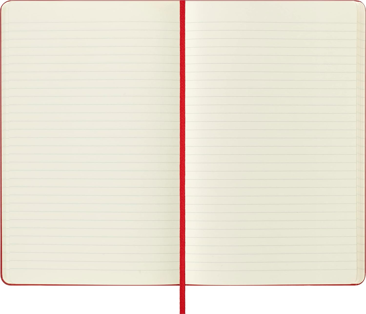 Moleskine Ruled Hard Red 9788862930048_5