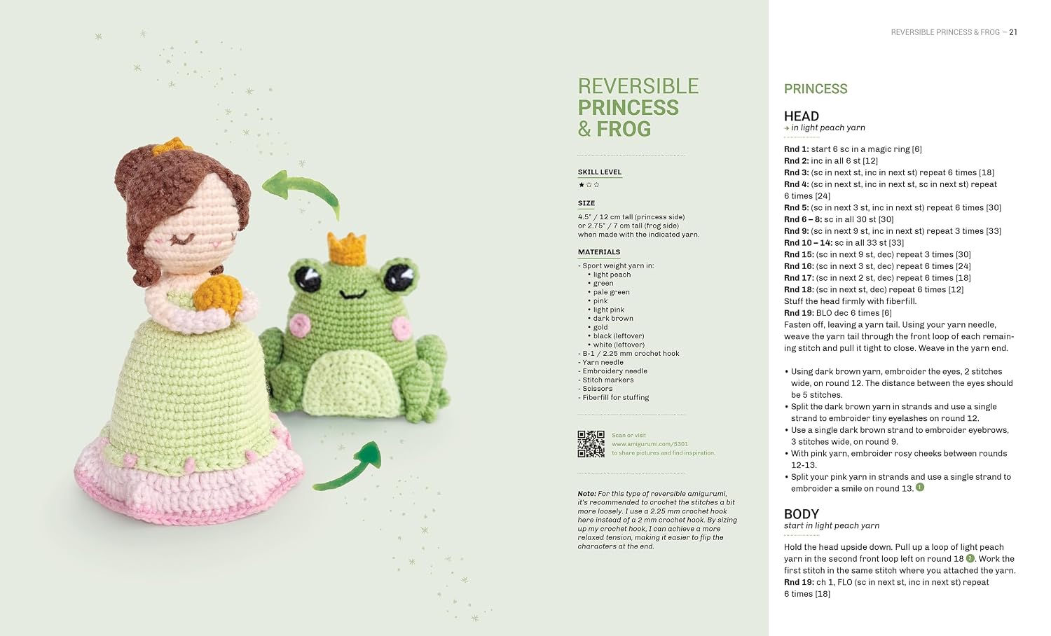 Reversible Amigurumi: Crochet Magical Fairies and Tales by Pranajaya. Febby 30 9789491643552_2