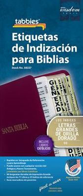 Bible Tab-Spa-Gld-Lp: Large Print Catholic Spanish Bible Tabs [With Booklet] by 9789900493372_0812504b-3d95-4fb5-9a70-6ca5e95f562a
