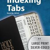 Protestant Large Print Silver-Edged Bible Tabs by Tabbies 9789900493440_8389d69c-15e6-4484-bdcf-a49125963572