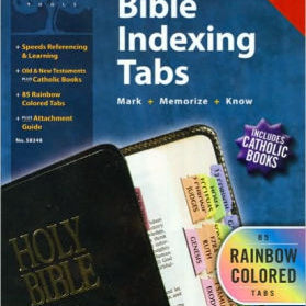 Rainbow Catholic Bible Tabs (Old & New Testament) by Tabbies 9789900493488_bed5270f-c7e8-4302-a4a8-d41f3e6d53c5