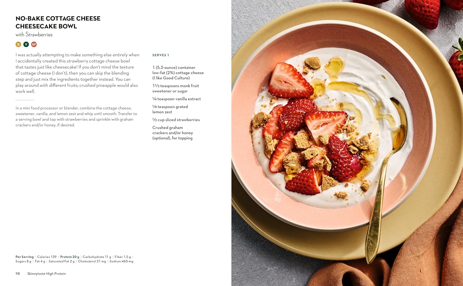 Skinnytaste High Protein: 100 Healthy, Simple Recipes To Fuel Your Day by Homolk 20 9798217033942_1_7f95a3d7-df67-4726-83c2-8b32fb55a3cf