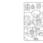 Fuzzy Hygge: Cute & Cozy Coloring Book by Tinta. Vivi 20 9798217036523_2