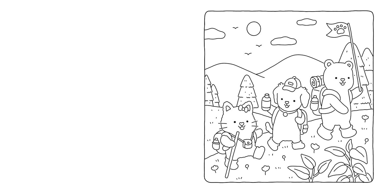 Fuzzy Hygge: Cute & Cozy Coloring Book by Tinta. Vivi 20 9798217036523_4
