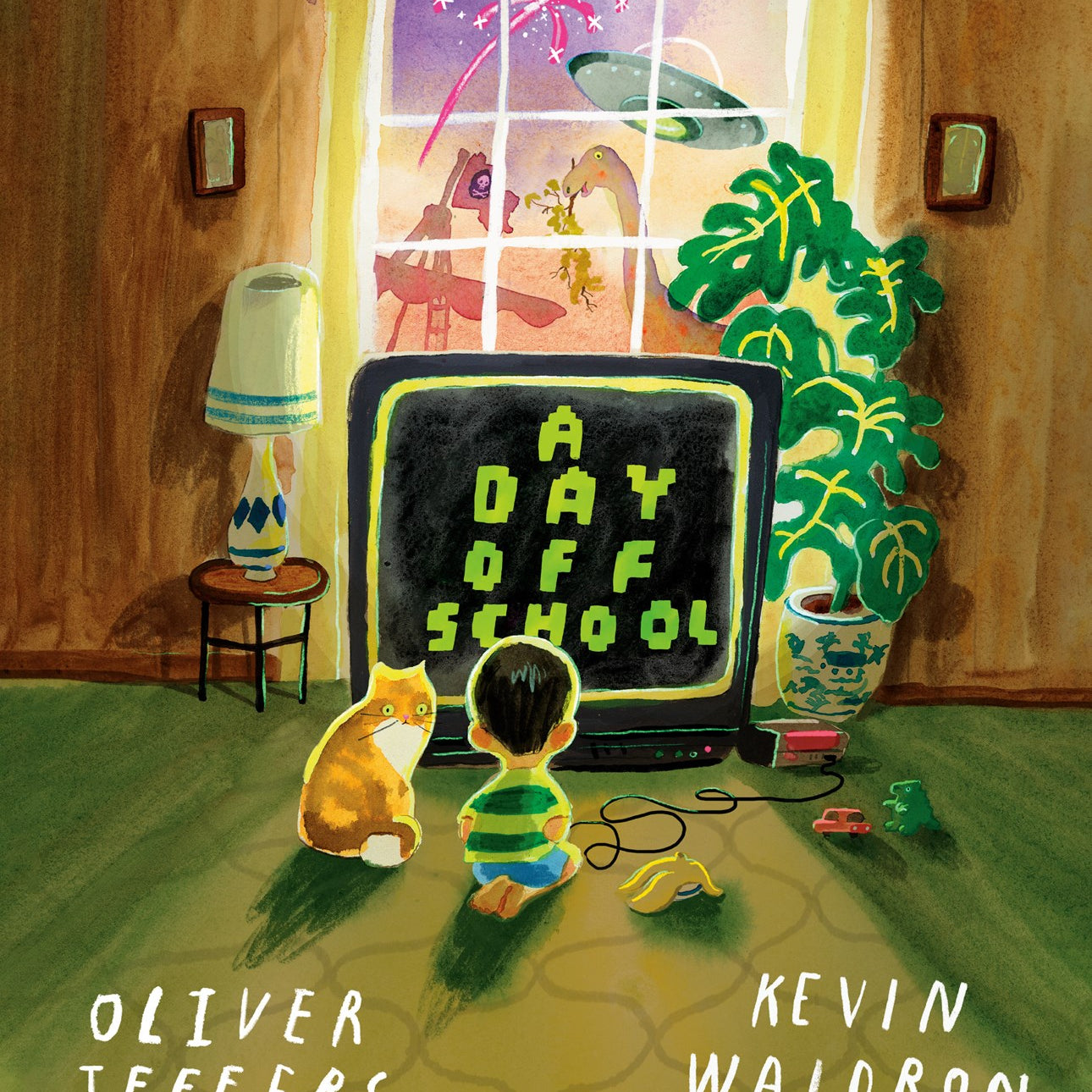 A Day off School by Jeffers. Oliver, Illustrated by Waldron. Kevin 20 9798217039999