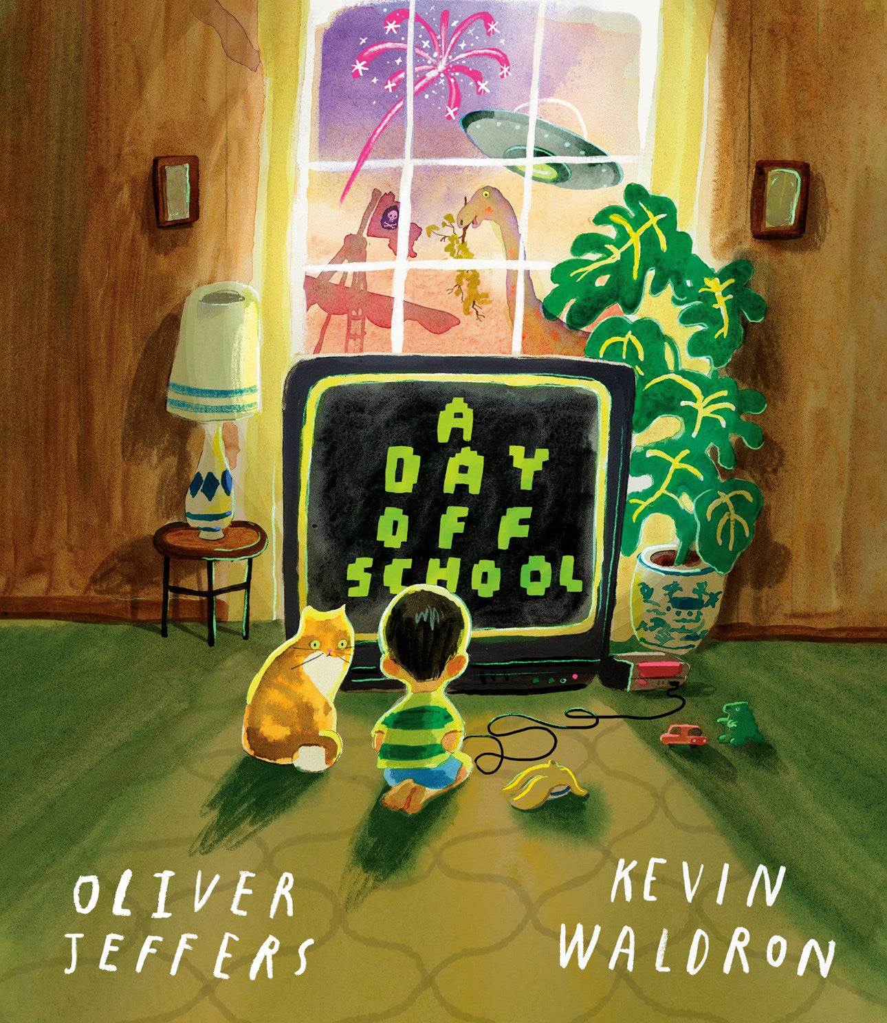 A Day off School by Jeffers. Oliver, Illustrated by Waldron. Kevin 20 9798217039999