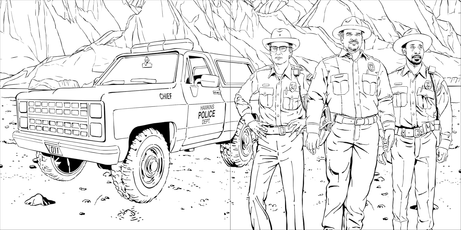Stranger Things: The Complete Coloring Book (Color All Five Seasons!) by Netflix 20 9798217091515_3
