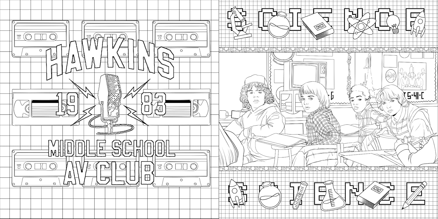 Stranger Things: The Complete Coloring Book (Color All Five Seasons!) by Netflix 20 9798217091515_6