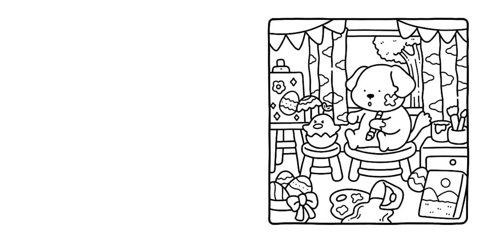Cozy Cuties: Coloring Book For Adults And Kids by Wyo. Coco 20 9798217116850_1