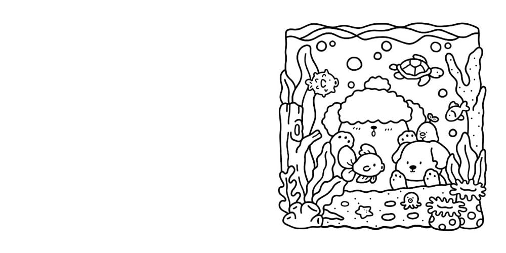 Cozy Cuties: Coloring Book For Adults And Kids by Wyo. Coco 20 9798217116850_3