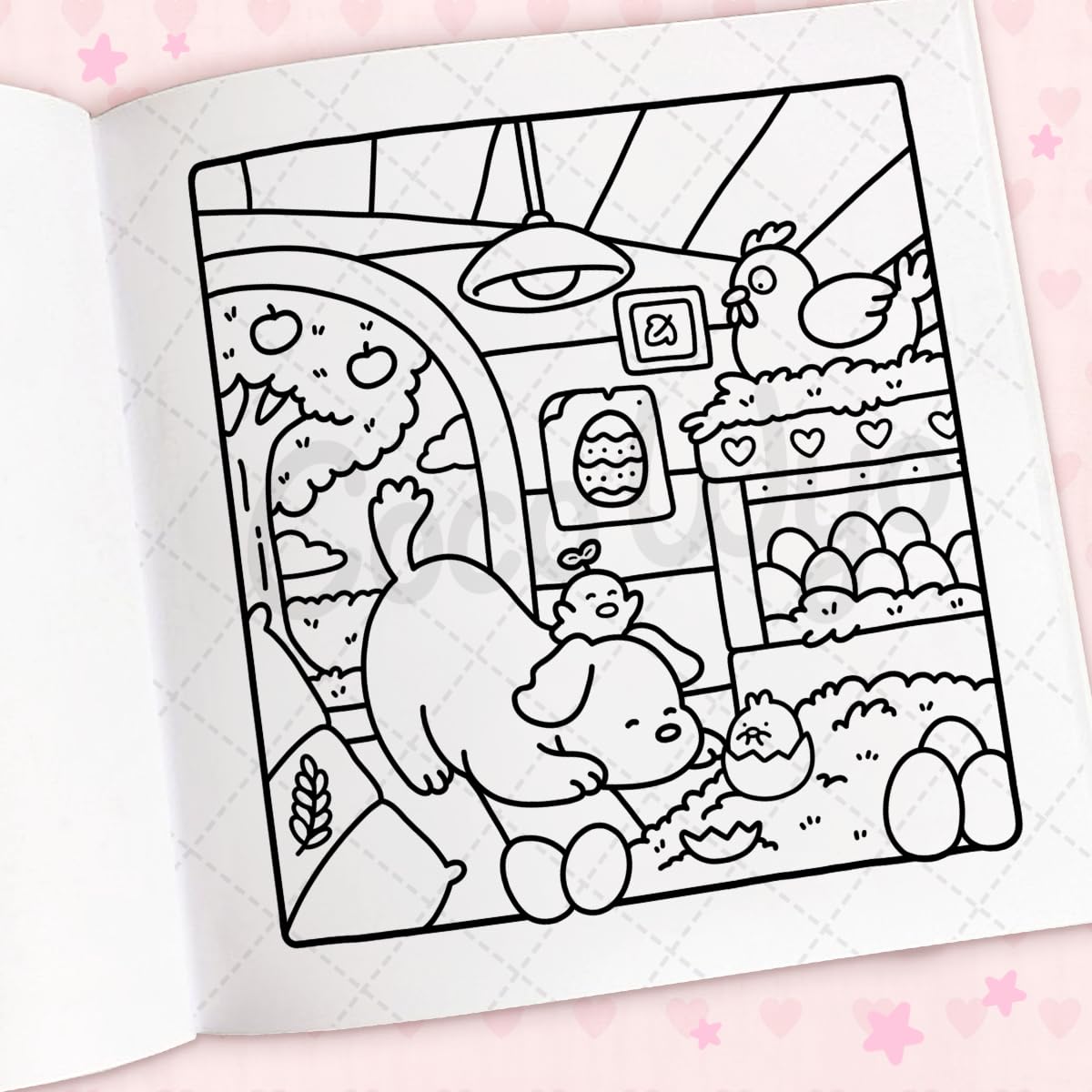 Cozy Cuties: Coloring Book For Adults And Kids by Wyo. Coco 20 9798217116850_5