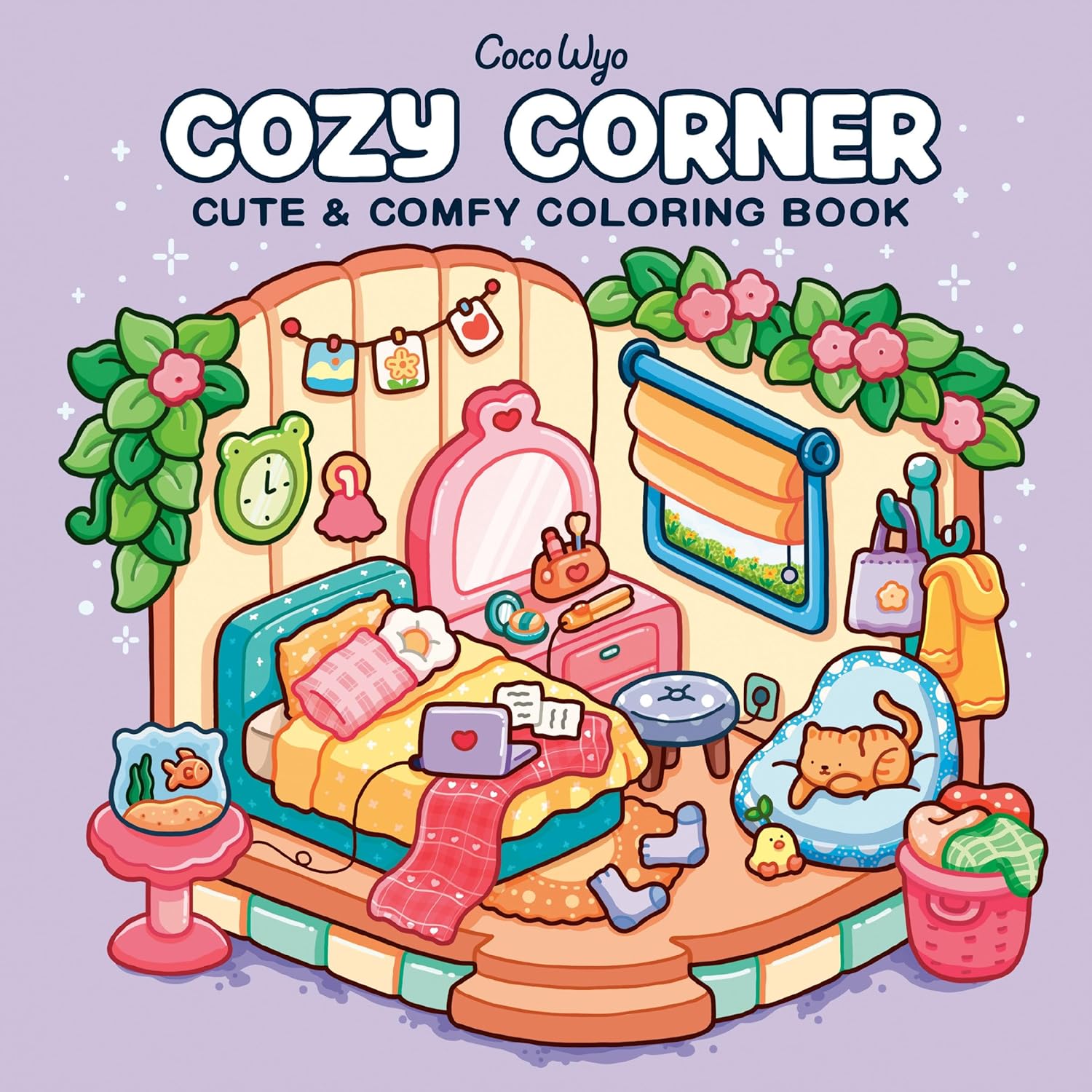 Cozy Corner: Coloring Book For Adults And Kids 9798217116867