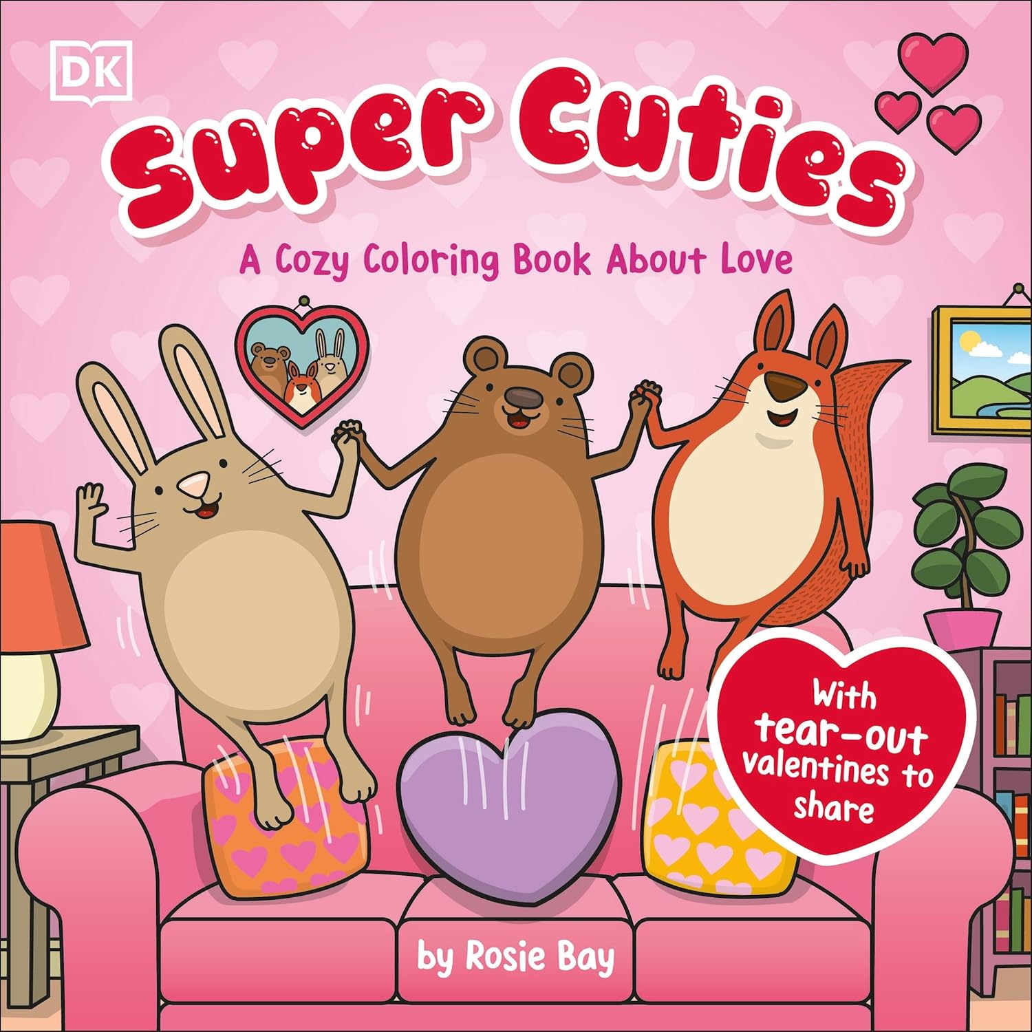 Super Cuties: A Cozy Coloring Book About Love W/ Tear-Out Valentines by Bay. Ros 20 9798217131839