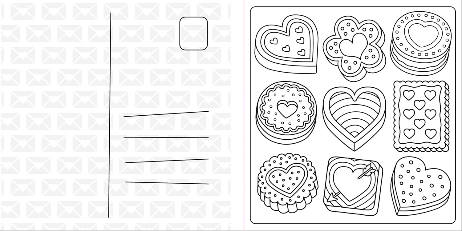 Super Cuties: A Cozy Coloring Book About Love W/ Tear-Out Valentines by Bay. Ros 20 9798217131839_1