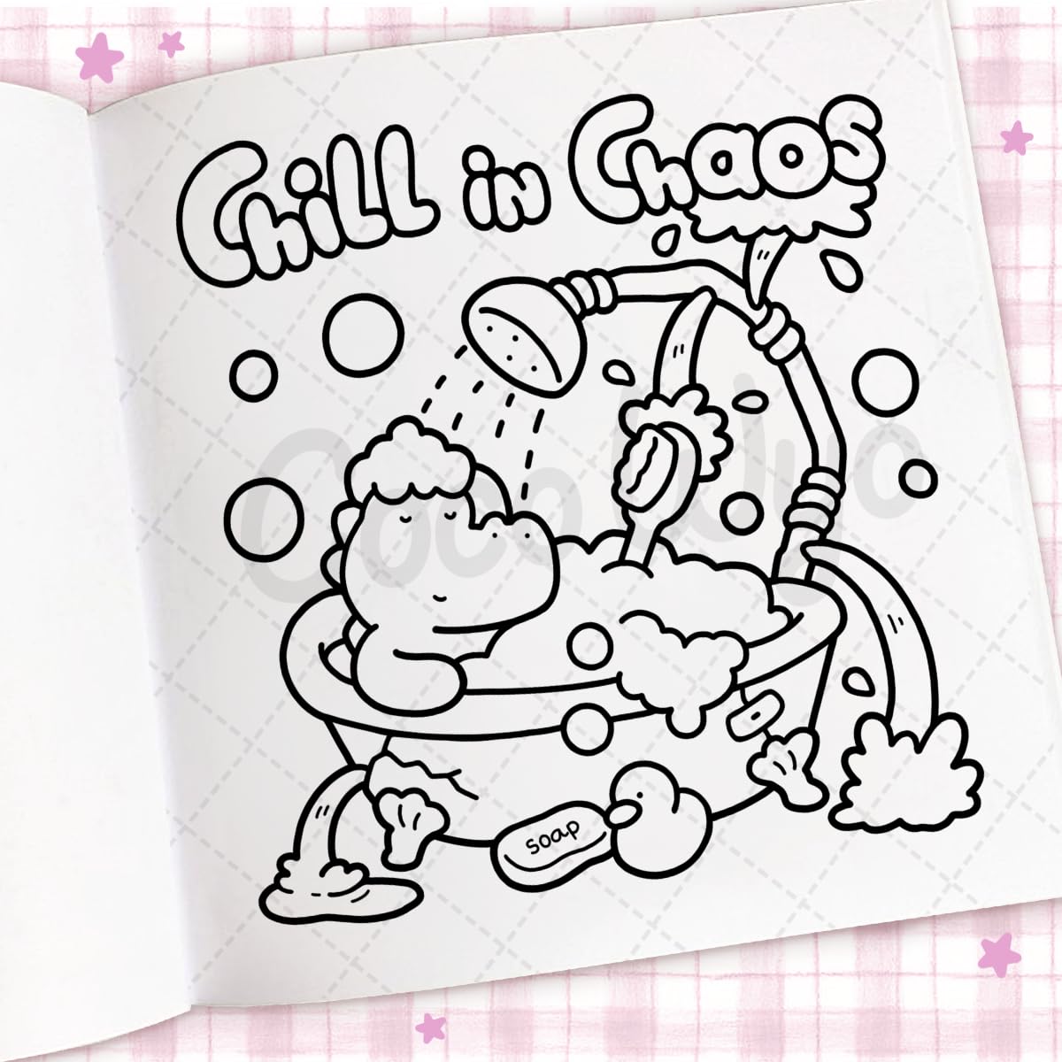 Cozy Vibes: Coloring Book For Adults And Kids by Wyo. Coco 20 9798217229246_5
