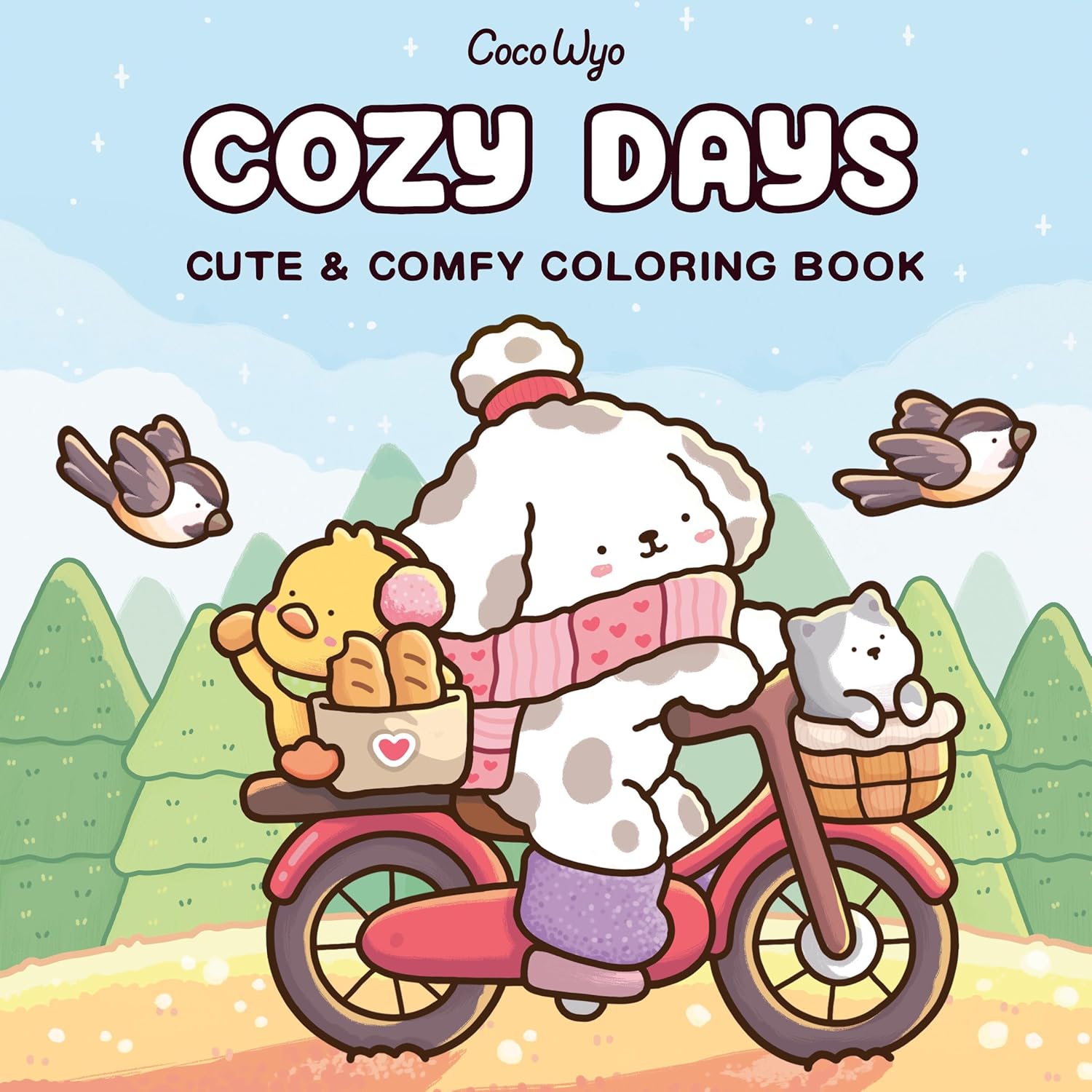 Cozy Days: Coloring Book For Adults And Kids by Wyo. Coco 20 9798217229253