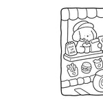 Cozy Days: Coloring Book For Adults And Kids by Wyo. Coco 20 9798217229253_1