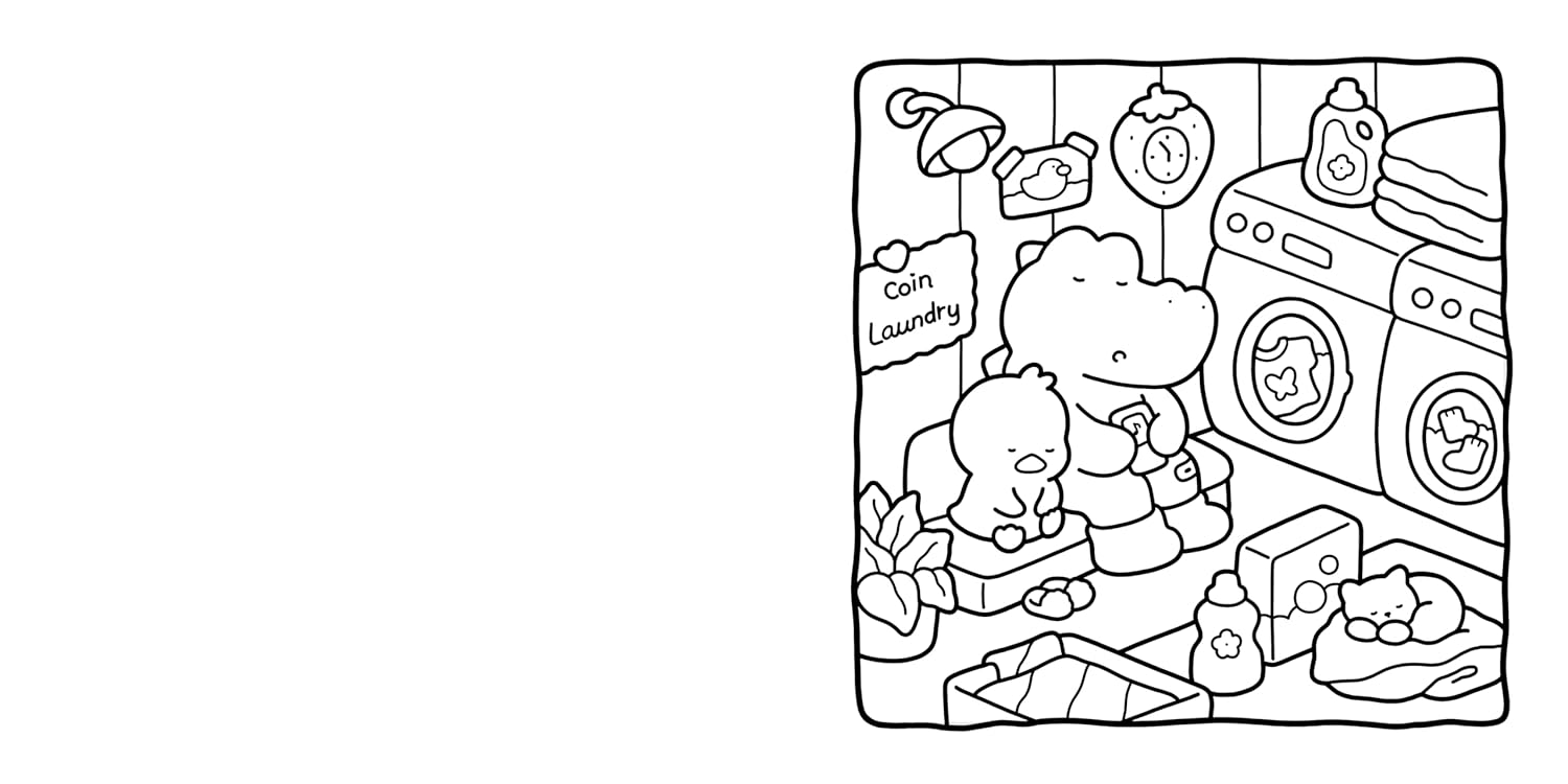 Cozy Days: Coloring Book For Adults And Kids by Wyo. Coco 20 9798217229253_2