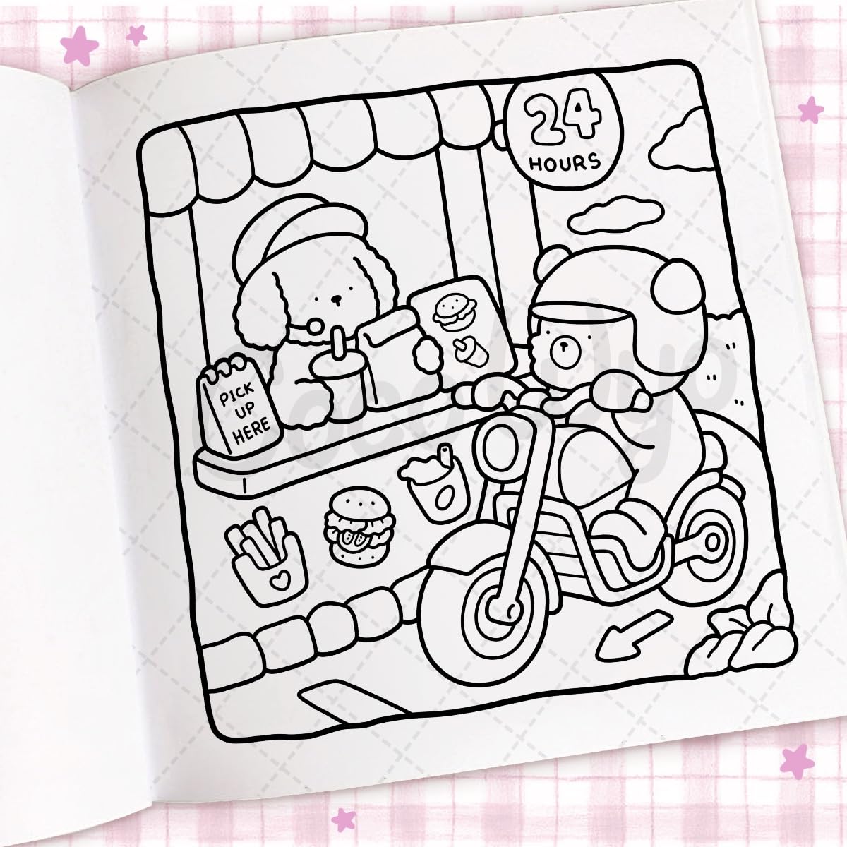 Cozy Days: Coloring Book For Adults And Kids by Wyo. Coco 20 9798217229253_4