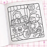 Cozy Days: Coloring Book For Adults And Kids by Wyo. Coco 20 9798217229253_4