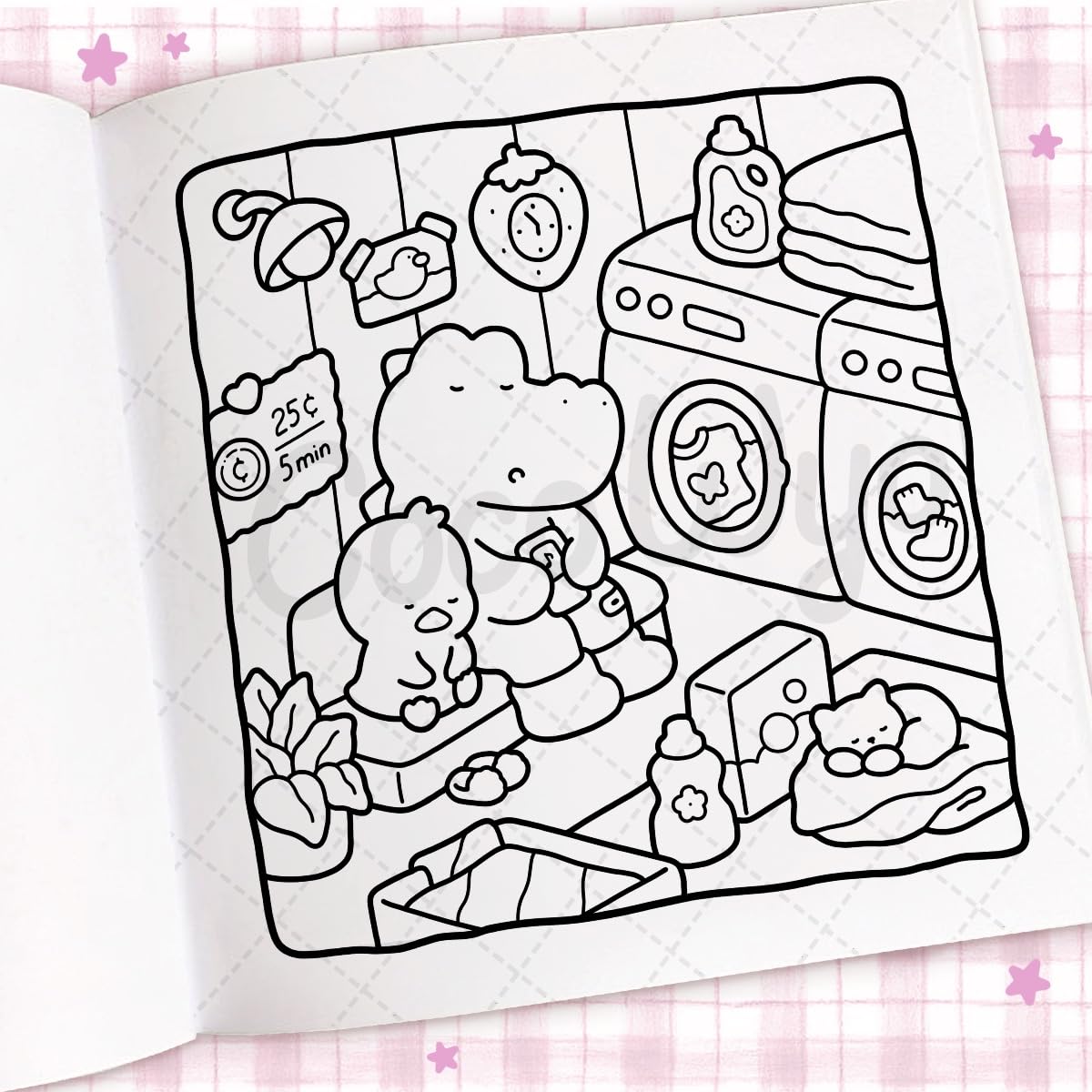 Cozy Days: Coloring Book For Adults And Kids by Wyo. Coco 20 9798217229253_5