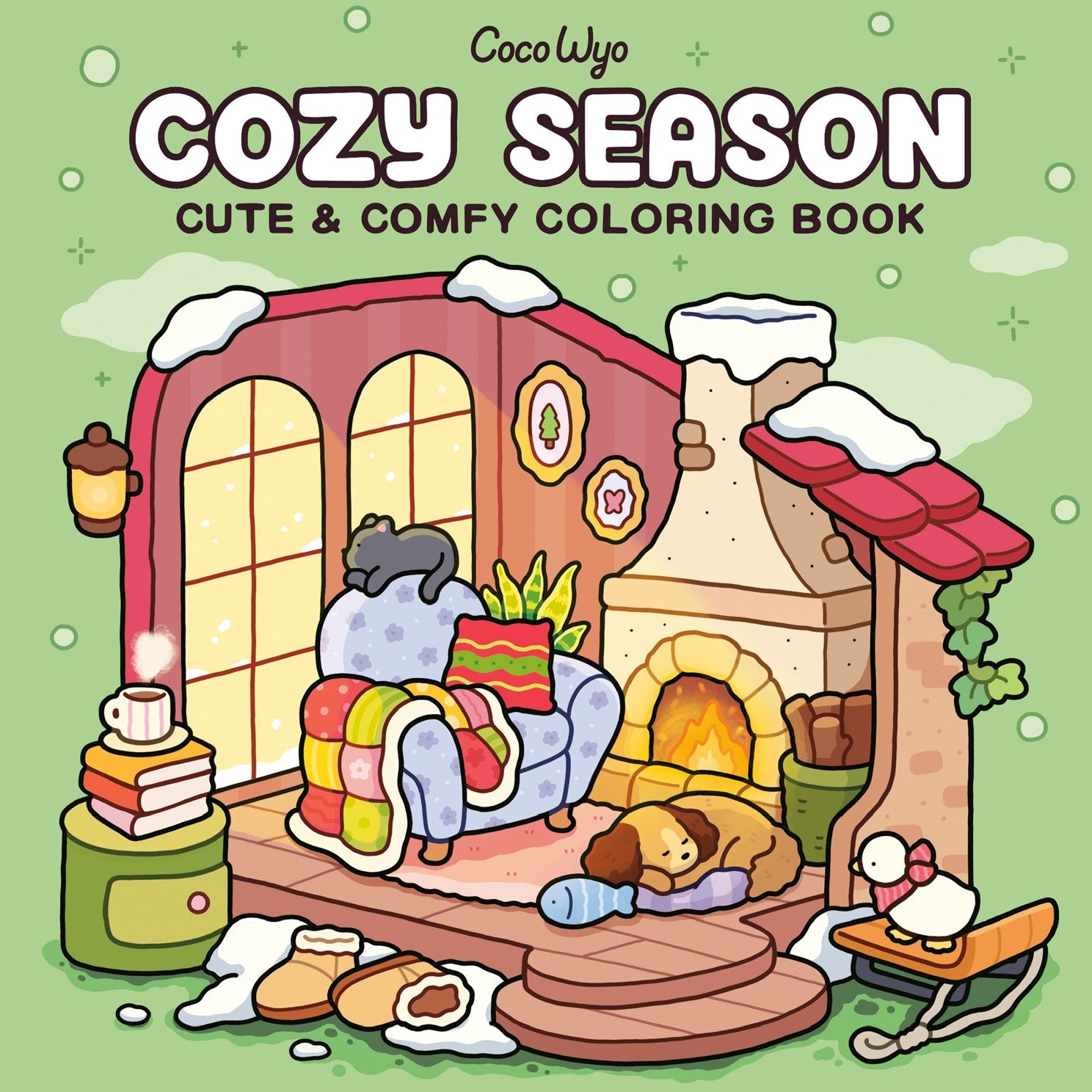 Cozy Season: Coloring Book for Adults and Kids by Wyo. Coco 20 9798217229291