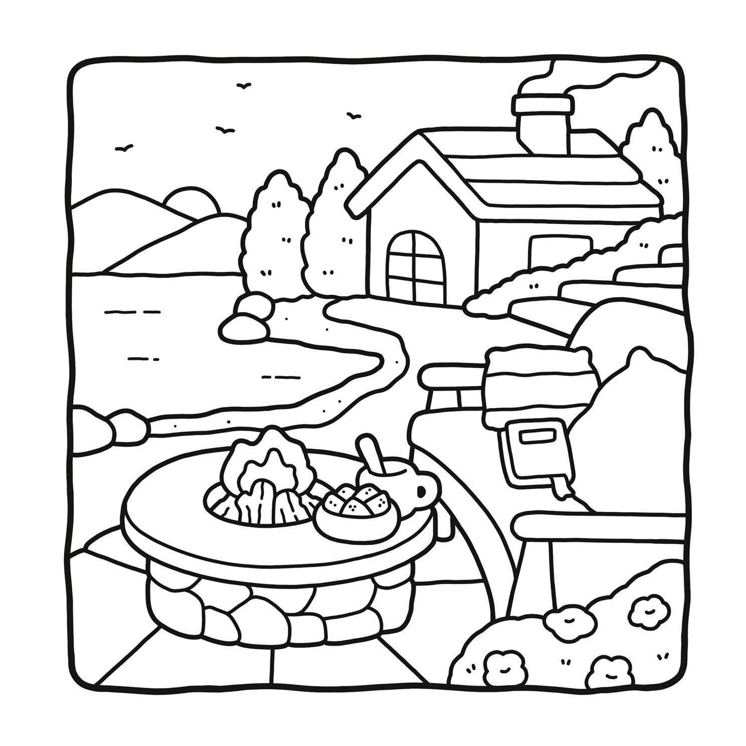 Cozy Season: Coloring Book for Adults and Kids by Wyo. Coco 20 9798217229291_3