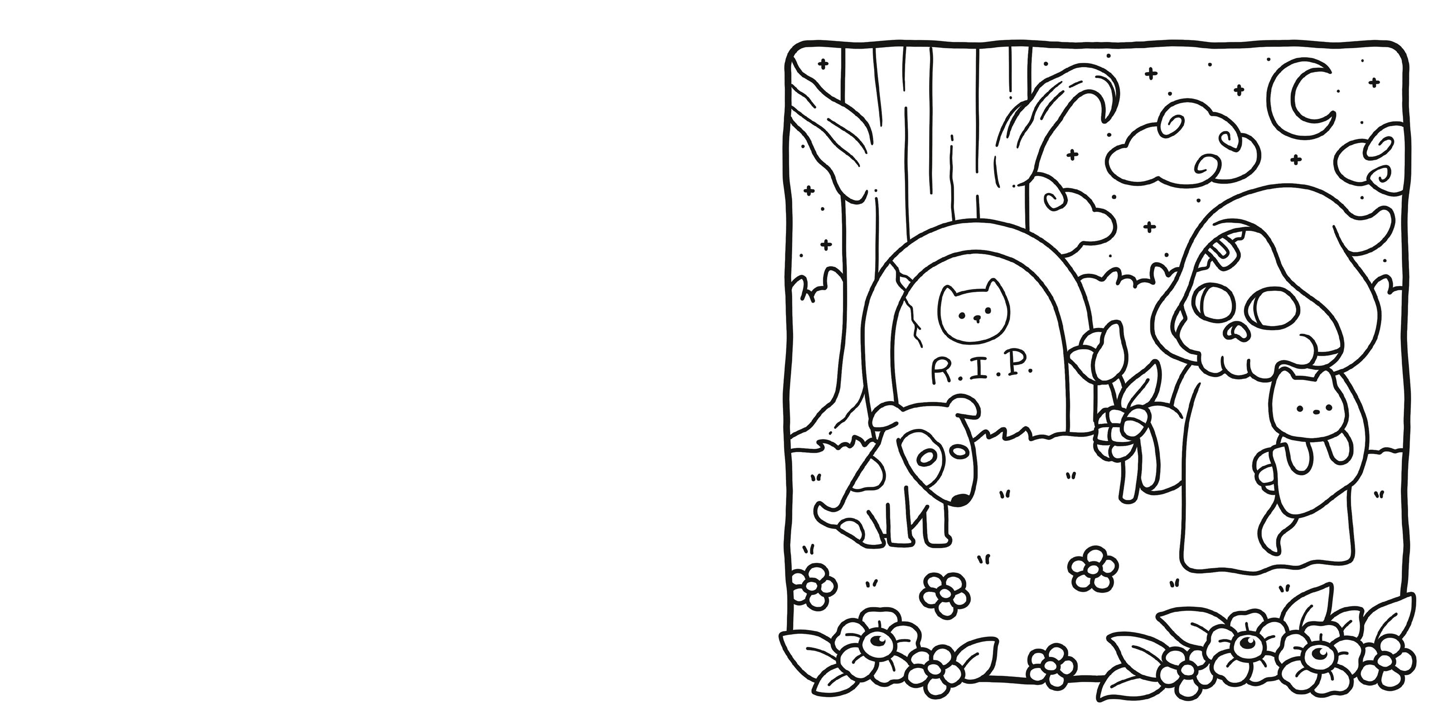 Spooky Cutie: Coloring Book for Adults and Kids by Wyo. Coco 20 9798217232789_1