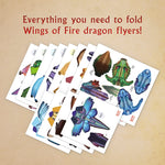 Wings of Fire Folded Flyers by Klutz 20 9798225018580_1
