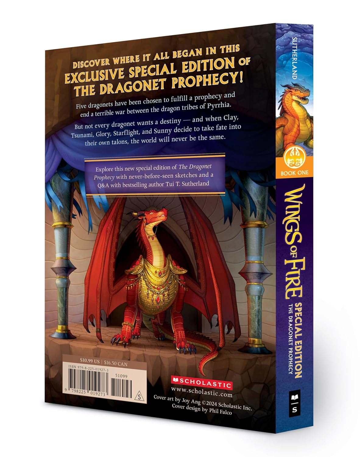 The Dragonet Prophecy: Special Edition by Sutherland. Tui T. 9798225019273_1