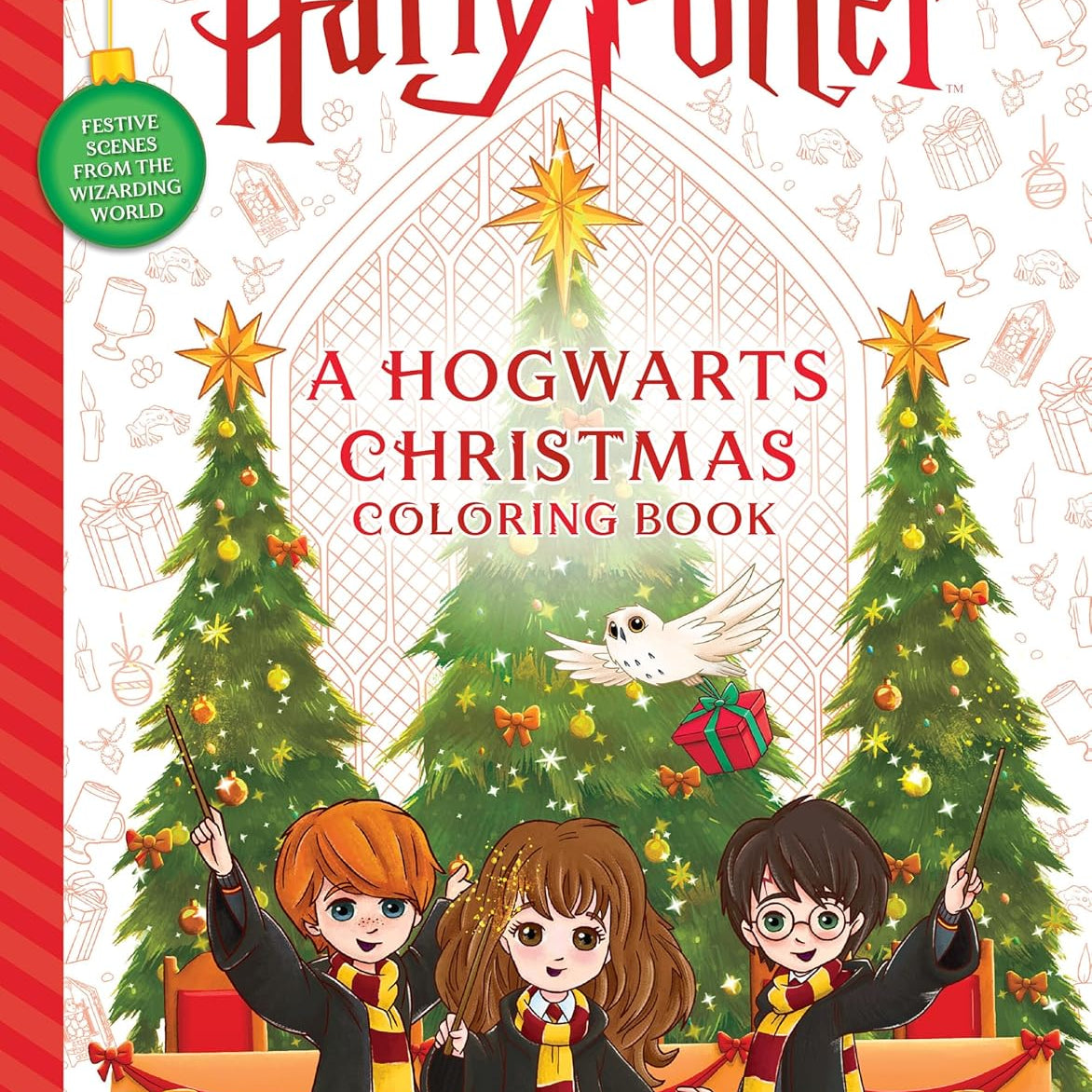 A Hogwarts Christmas: Harry Potter Coloring Book 9798225022594