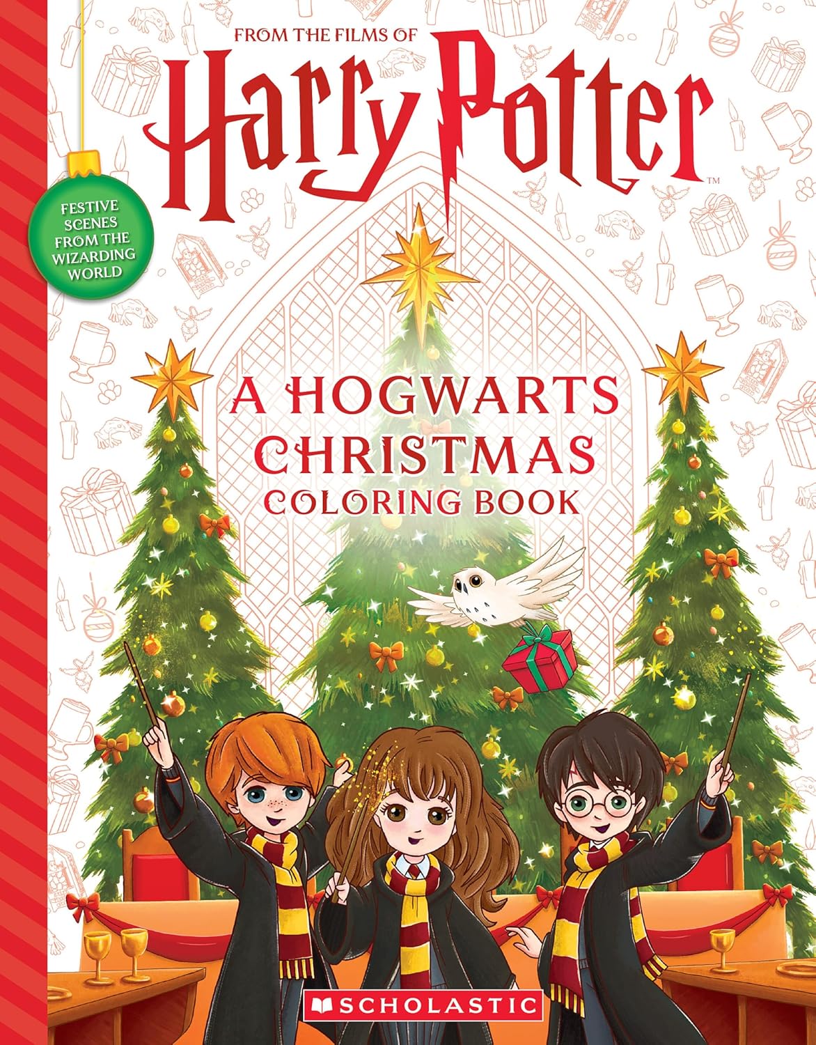 A Hogwarts Christmas: Harry Potter Coloring Book 9798225022594