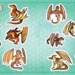 The Offical Wings of Fire Stickerpedia by Sutherland. Tui T. 20 9798225029449_1