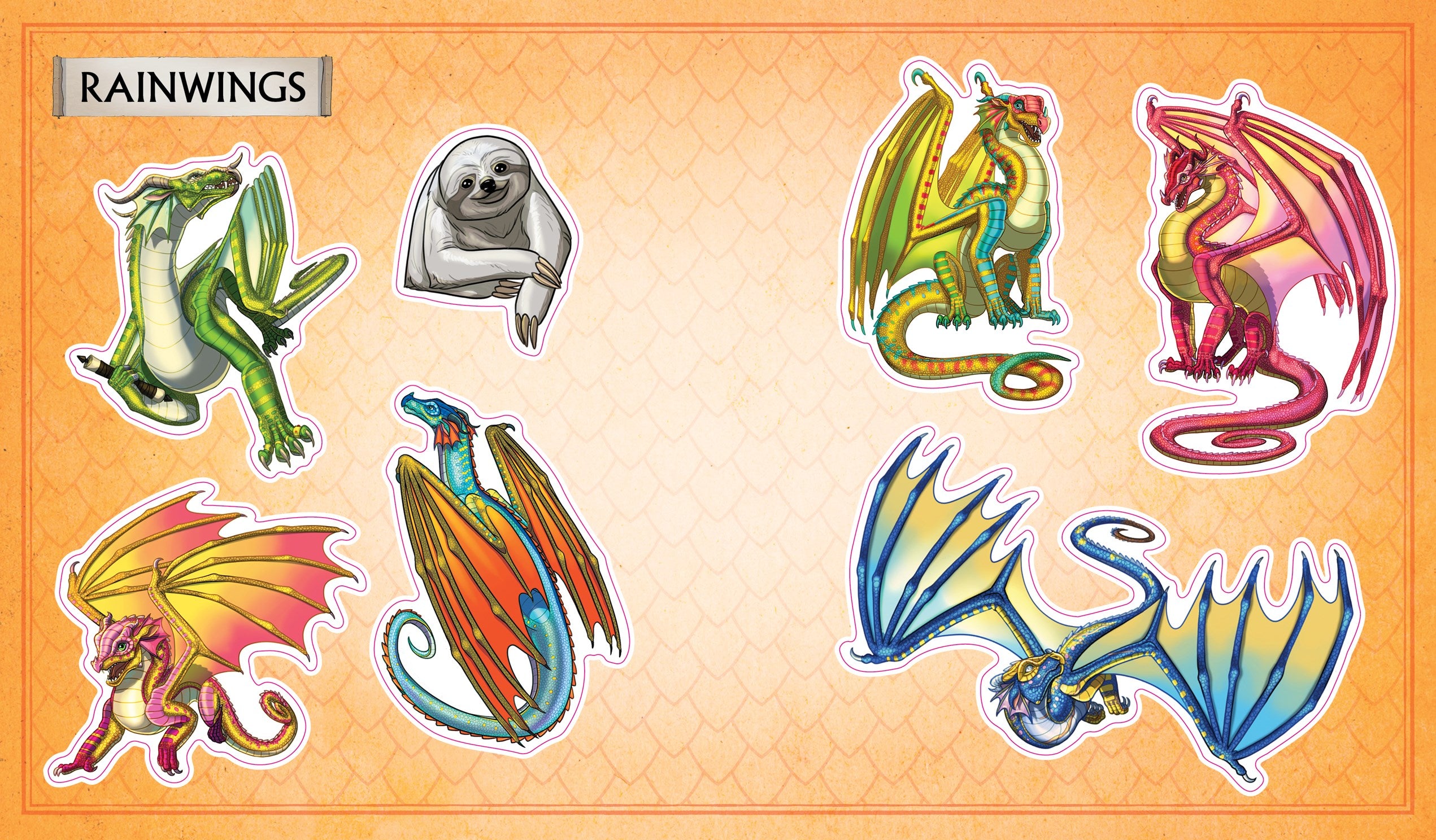 The Offical Wings of Fire Stickerpedia by Sutherland. Tui T. 20 9798225029449_3