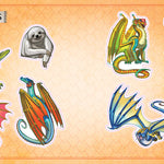 The Offical Wings of Fire Stickerpedia by Sutherland. Tui T. 20 9798225029449_3