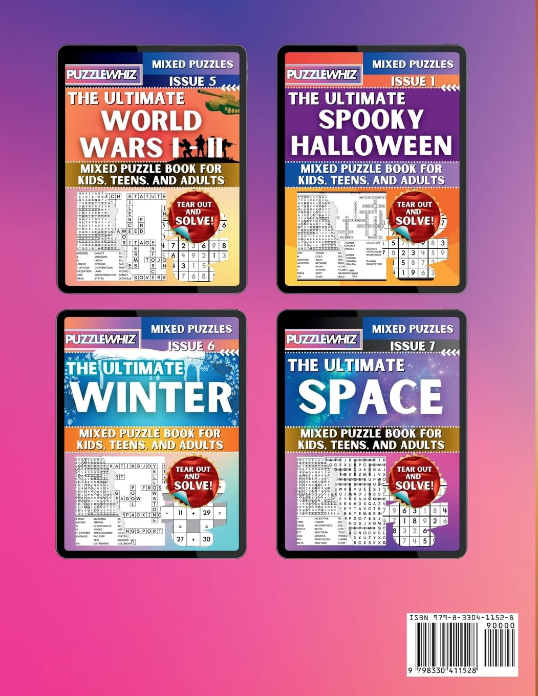 The Ultimate Wild Cowboys Of West Mixed Puzzles Book (Large Print) by Puzzlewhiz 20 9798330411528_3ef8f371-a1b1-4f98-a9e1-e98e54c69f5e