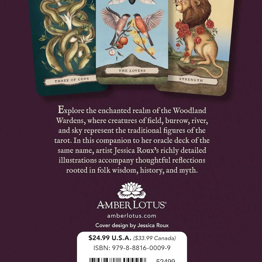 Tarot Of The Woodland Wardens: 78-Card Deck & Guidebook by Roux. Jessica 9798881600099_1