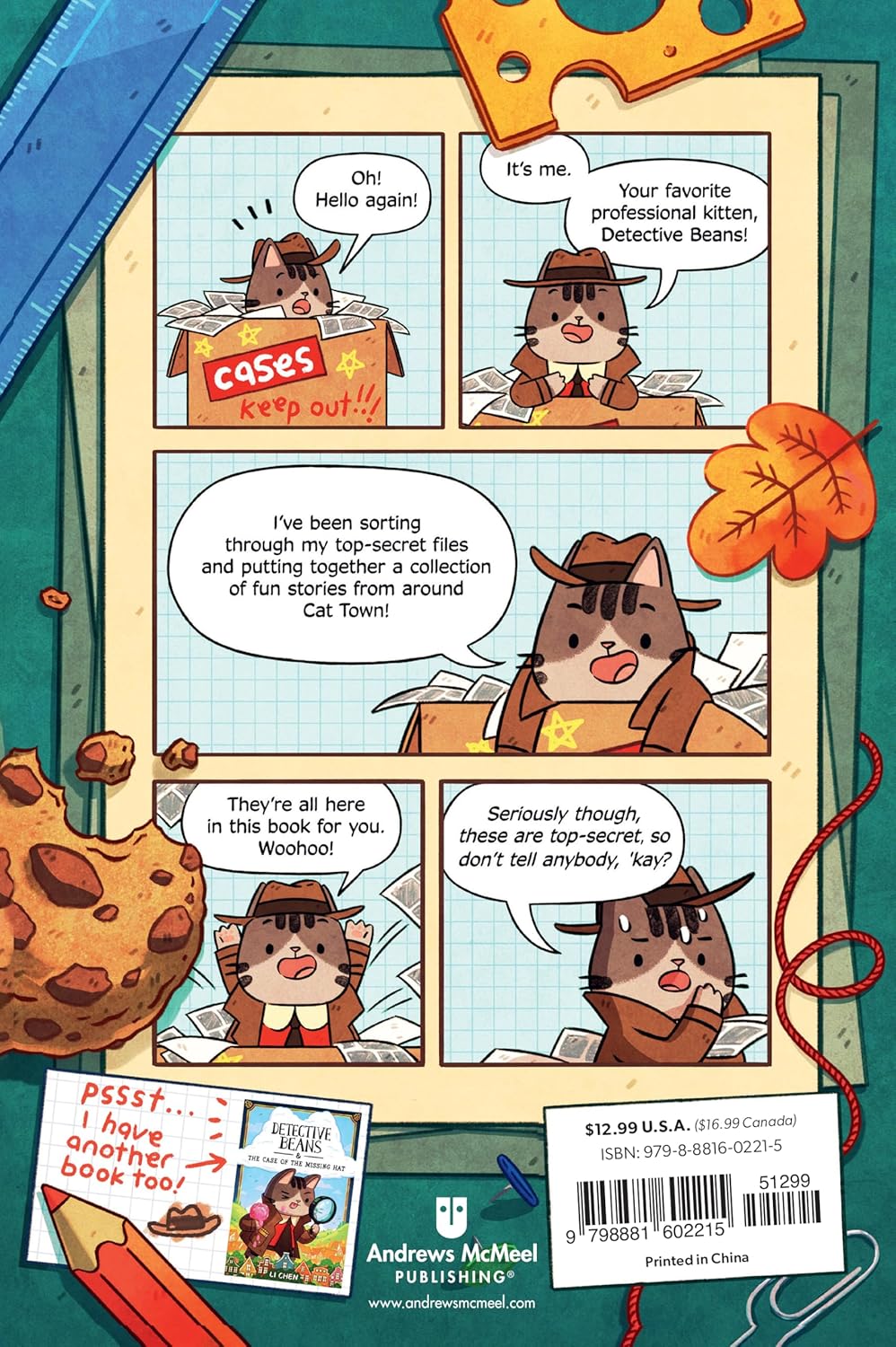 Detective Beans: Adventures In Cat Town by Chen. Li 9798881602215_1