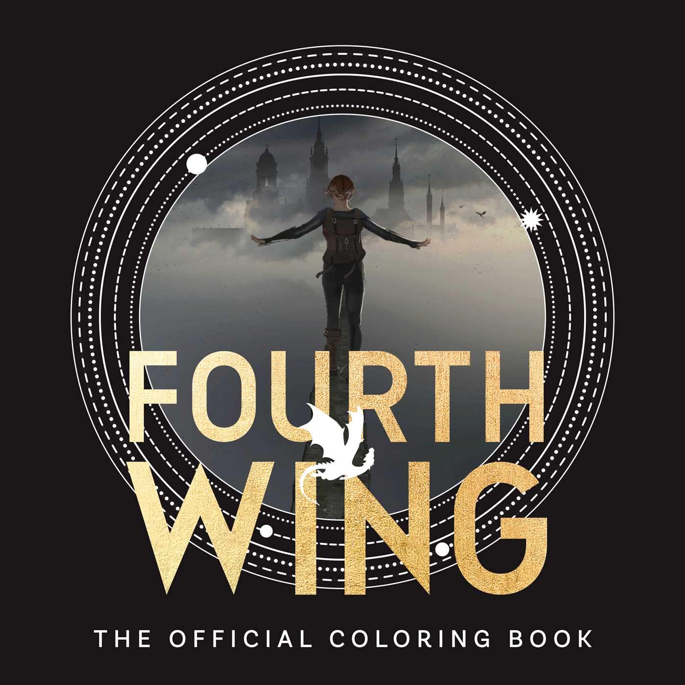 Fourth Wing: Official Coloring Book by Entangled 9798881604165