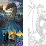 Fourth Wing: Official Coloring Book by Entangled 9798881604165_2