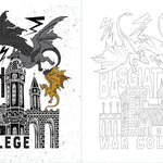 Fourth Wing: Official Coloring Book by Entangled 9798881604165_4