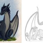 Fourth Wing: Official Coloring Book by Entangled 9798881604165_6