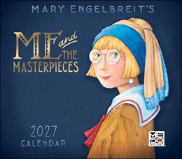 2027 Mary Engelbreit's Me and teh Masterpieces Deluxe Wall Calendar 20 9798881606510