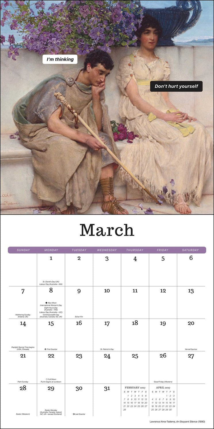2027 Punk History Wall Calendar 12x12 20 9798881607739_1