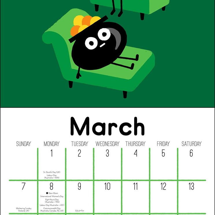 2027 The Art of David Olenick Wall Calendar 12x12 20 9798881607791_1
