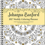 2027 Johanna Basford Weekly Coloring Planner Engagement Calendar 20 9798881607838