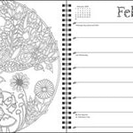 2027 Johanna Basford Weekly Coloring Planner Engagement Calendar 20 9798881607838_1