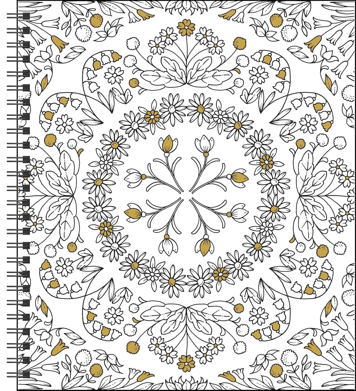 2027 Johanna Basford Weekly Coloring Planner Engagement Calendar 20 9798881607838_2