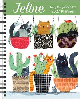 2027 Feline Monthly/Weekly Planner Calendar 20 9798881607906